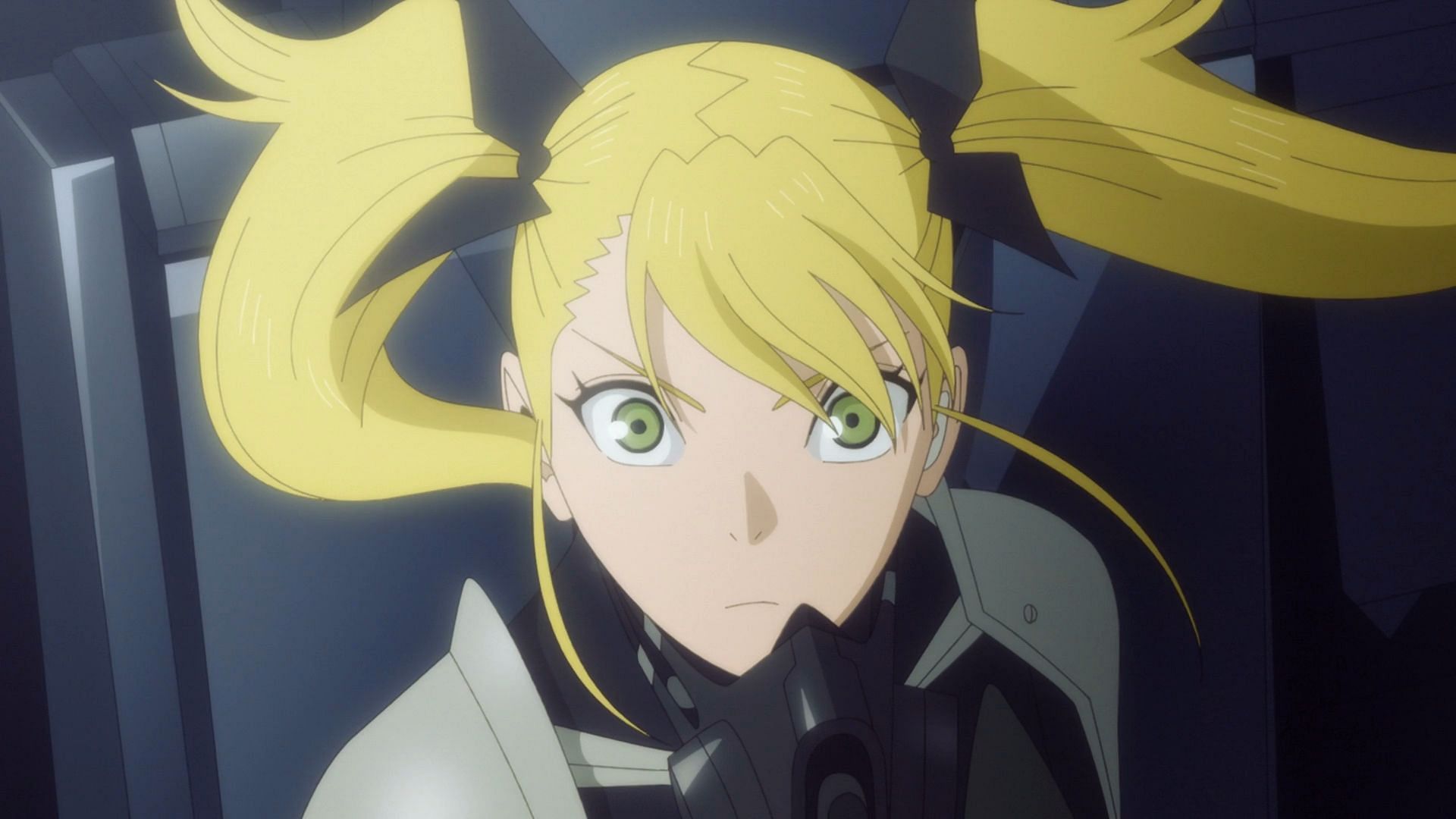 Kikoru in Kaiju No. 8 season 2 episode 1 (Image via Production I.G)